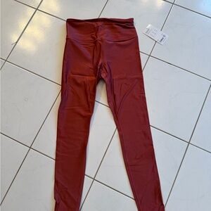 Athleta Women Ultra High Waist Elation Rust Leggings NWT